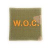 Army Warrant Officer Candidate WOC OCP Rank With hook- Gold