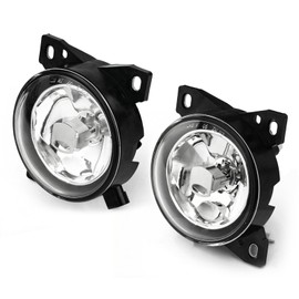 Fog Lights Lamps Pair with Bulbs ‖ Truck Fog Lights Assembly Universal Side Pair for Peterbilt 579 587 Kenworth T660
