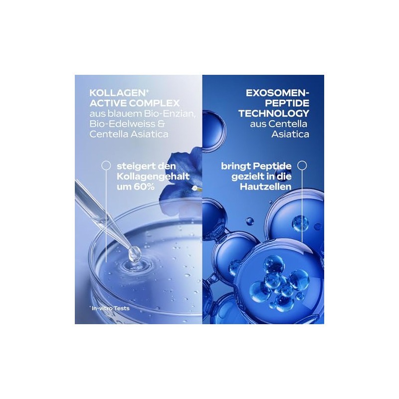 WELEDA Bio Exo Boost Collagen Cloth Mask Blue Gentian -