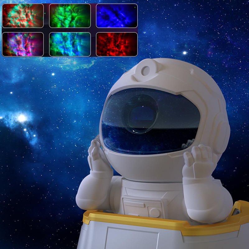 Panngu Galaxy Starry Sky Astronaut Projector, LED Space Night Sky