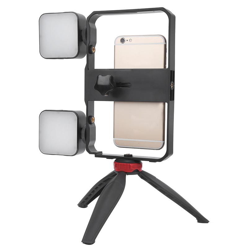 YELANGU Vlog Live Phone Photography Support Dual Light Video Shooting