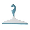 Wenko Squeegee Loano Bathroom and Shower, Light Blue/White, 17 x