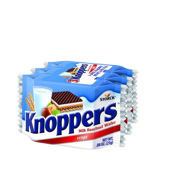 Knoppers 3 Piece, 2.6 Ounce (Pack of 12)
