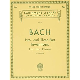 30 Two- And Three-Part Inventions: Piano Solo (Schirmer's Library of Musical Classics)