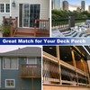 Sidasu 10-Pack Heavy Duty Iron Deck Balusters, 32 1/4 Inch