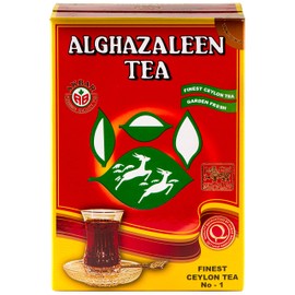 Alghazaleen Tea 100% Pure Ceylon Tea 16 oz Loose Balck Ceylon Tea Leaves 454g Box