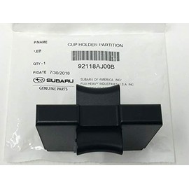 Subaru 2010-2014 Center Console Cup Holder Insert Legacy Outback 92118AJ00B OEM Genuine