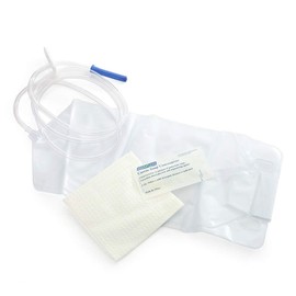 MediChoice Enema Kit, 6 Inch PVC Flush Tube, 1 Underpad, 1 Castile Soap, 15 Mil w/Slide Clamp, 1314ENBG1500 (Case of 50)