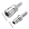 uxcell Quick Disconnect Set, 8mm Barb Hose, Air Compressor Hose