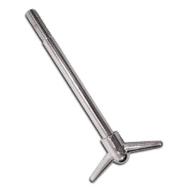 Cobra-Tek- CBK-HZ-4138-C- Set 2 Piece Wing Nut for Valve Covers 3 – ½ Tall 5/16” 18 x 1” Stud 3.5" Compatible Engine Blocks: 1958-UP 332-352, 390-406-427-429-460 Chrome