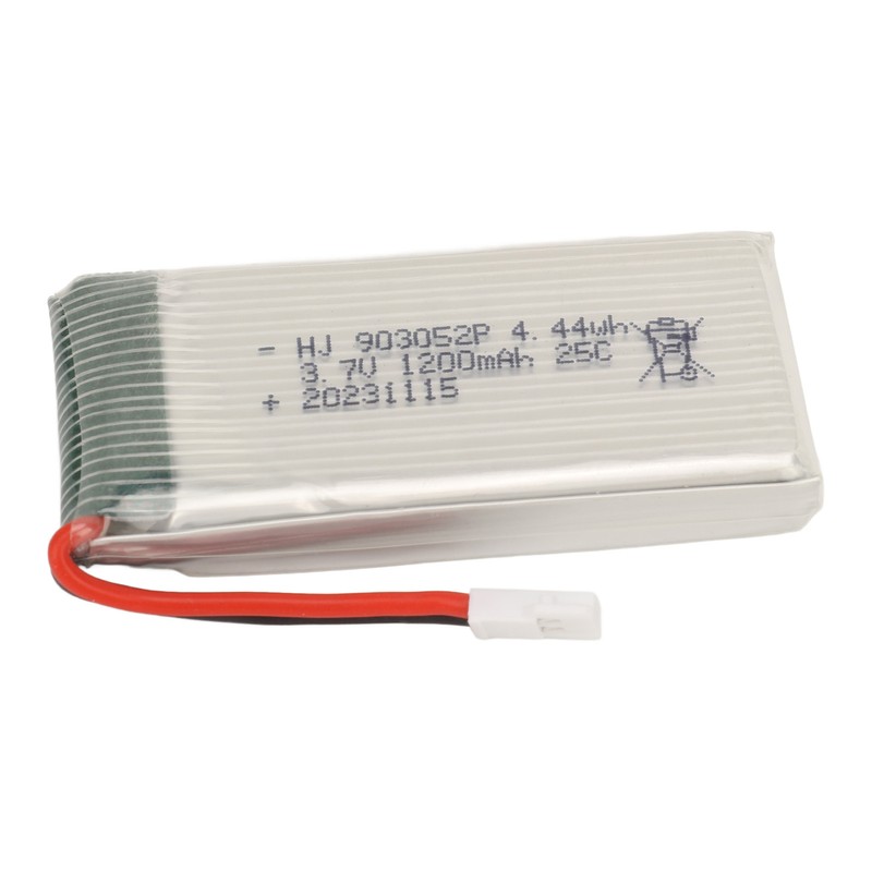 3.7V 1200mAh Lithium Battery for X5SW Quadcopter 903052P 25C RC