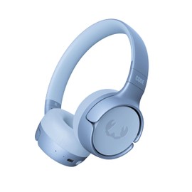 Fresh 'n Rebel Code Fuse, Bluetooth Headphones, Wireless, 30 hours playtime, With Microphone and Voice Assistant, Volume control and play/pause buttons, Foldable (Vivid Blue)