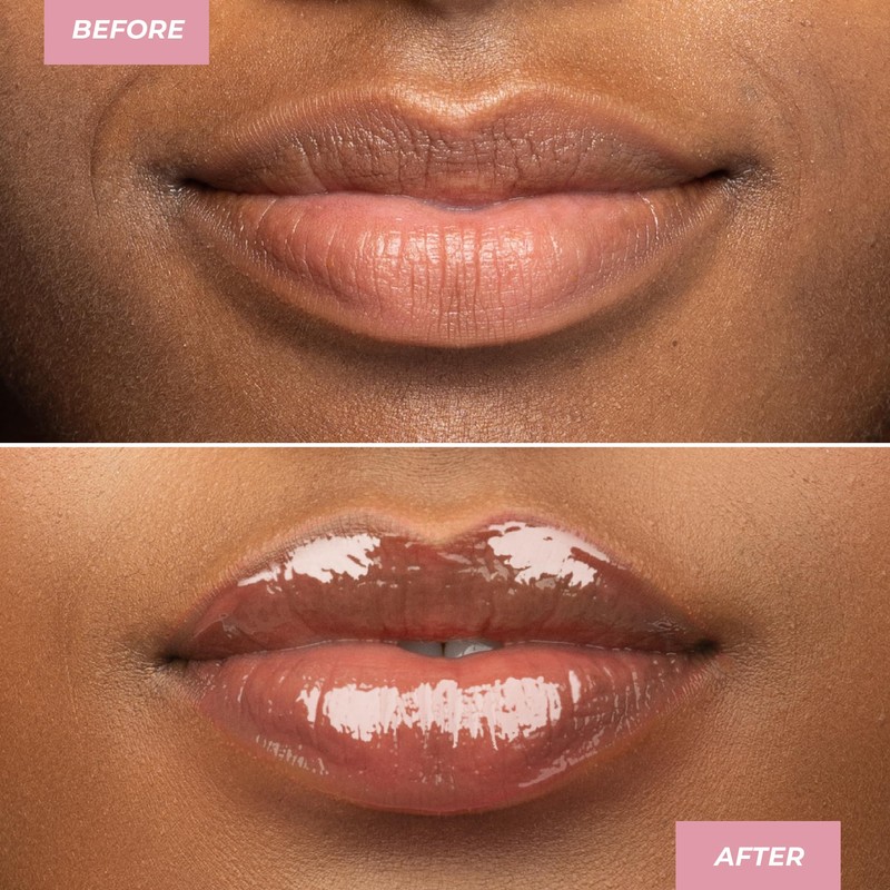 MCoBeauty Hot Lip Plump - High-Gloss Lip Enhancer, Cinderella, Vegan,
