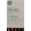 GE 'Energy Smart' 150 LED Constant Mini White Plug-in Outdoor