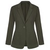 LADI TREND Women Jacket Blazer One Button Closure Stylish Comfortable