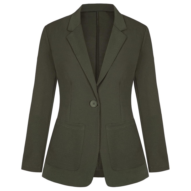 LADI TREND Women Jacket Blazer One Button Closure Stylish Comfortable