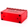 WUWEOT Group Lock Box, Red Portable Lockout Tagout Box Loto