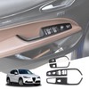 LLKUANG Window Lift Switch Button Frame Cover Trim Compatible with