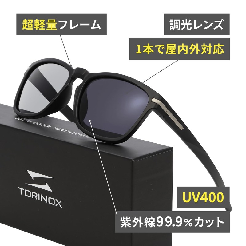TORINOX Men's Sunglasses, Polarized Sunglasses, For Driving, Ultra Lightweight, UV400,