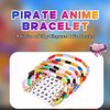 AICase per regali One Piece Merch,6 braccialetti dell'amicizia