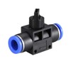 sourcing map 12mm OD Pneumatic Air Flow Control Valve with