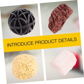 Sosoport Aquarium Filter Rings 500g Bio Filter Media Ideal for Freshwater Saltwater Tanks