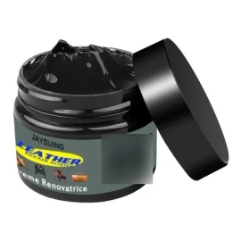Balsamo Crema Pintura Restauradora De Piel Cuero Vinil Negro