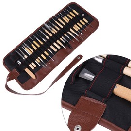 Kit de Escultura de Arcilla, Kit Profesional de 22 Piezas para tallar y moldear esculturas Metal y Arcilla