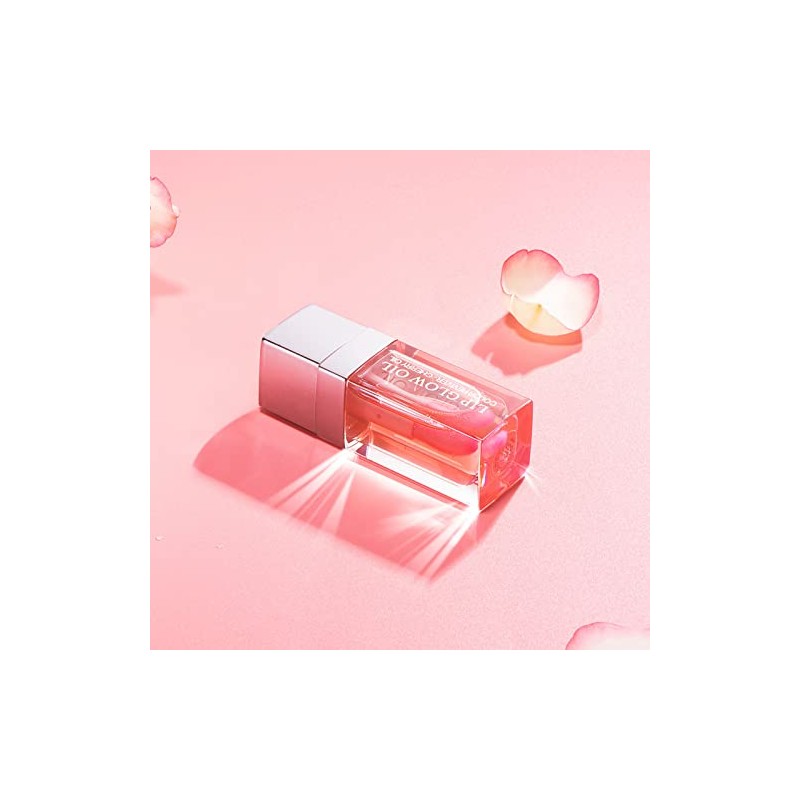 Lip Oil, Brillo de Aceite de Labios Hidratante para Maquillaje