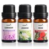 MIZZEO Floral Essential Oil Set, Premium Pure & Natural Aromatherapy
