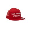 Make Pedophiles Afraid Again Snap Back Trucker Hat Red Mesh