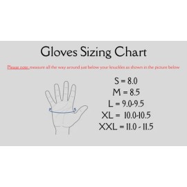 Leather Motorcycle Gloves Racing Gloves Made With Sheep Skin Size Size Medium