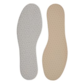 BAMA Dry Cotton Insoles - Barefoot Soles for Freshness & Comfort, Soft Terry Cloth Insoles for Summer, Washable, for Adults, 1 Pair - UK 13/14-46/47 EUR