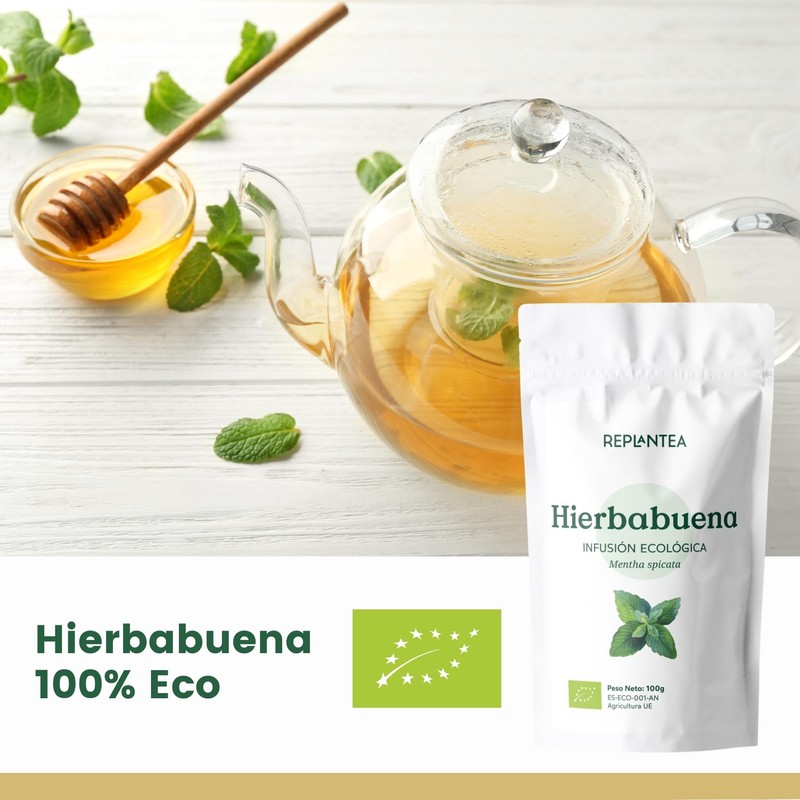 Spearmint Tea Organic 100g (50 Cups) | 100% Pure Spearmint