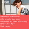 HyperGo Full-Body Rinse-Free Hypoallergenic Biodegradable Bathing Wipes –All Natural, Refreshing