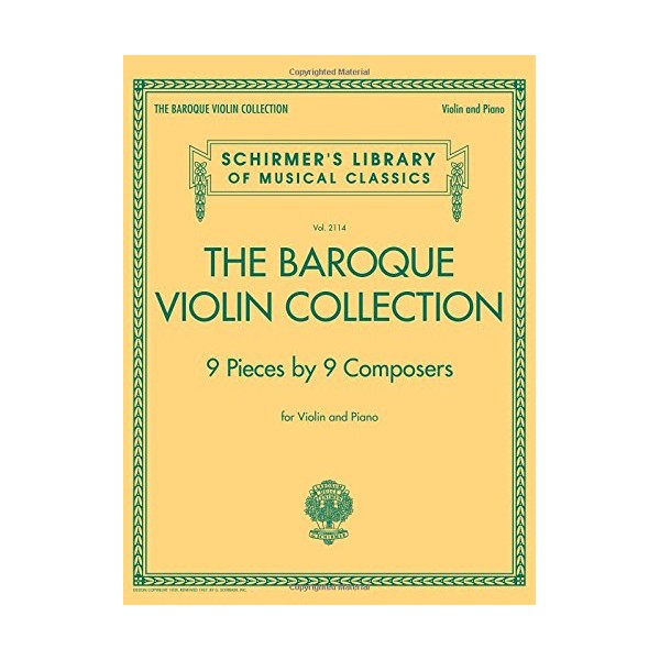 The Baroque Violin Collection - 9 Pieces by 9 Composers: