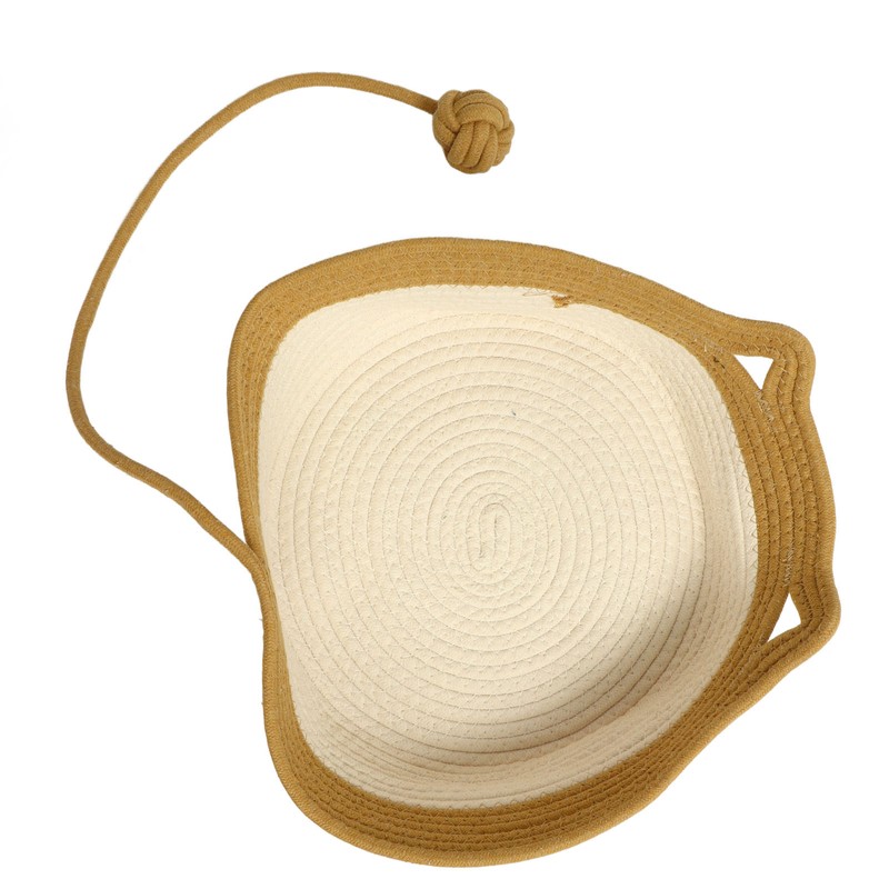 Handwoven Cotton Rope Cat Bed Multifunctional Exquisite Comfortable Cat House