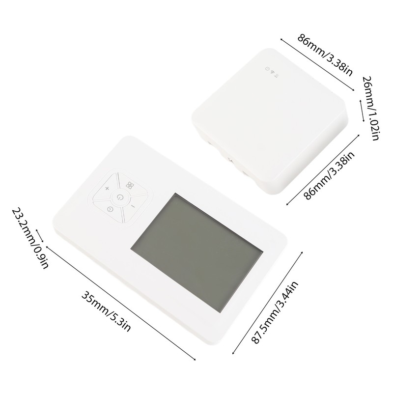 WiFi Smart Thermostat Wireless Programmable Thermostat with RF Receiver Tabletop