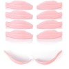 Glueless Lash Lifting Shields Curlers Pads Glueless eyelid shaped Vegan