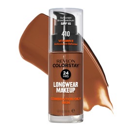 Revlon ColorStay Maquillaje para piel normal/seca SPF 20, Colorstay Oily/Combination Foundation, Capuccino, 29,57ml