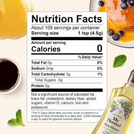My Normal Keto Allulose - Allulose 99.52%, Monk Fruit, Stevia Blend Thin Syrup, Zero Calorie Sweetener, 1:1 Sugar Substitute, Low Glycemic, Gluten Free, Zero Net Carbs, Zero Sugar (32 oz)