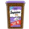 TEMPTATIONS Classic Crunchy and Soft Cat Treats Creamy Dairy Flavor