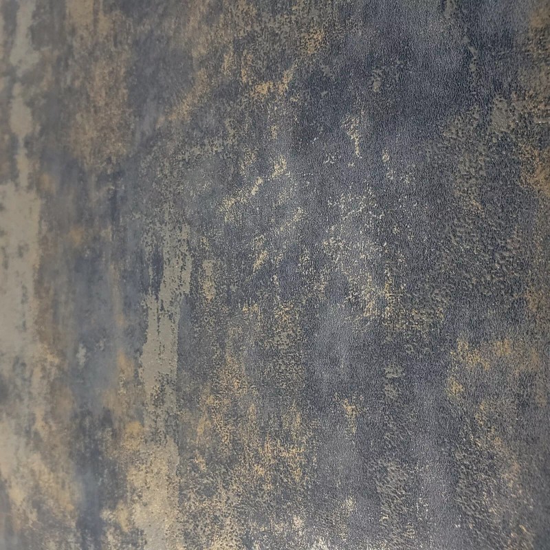 WM Wallpaper rustic navy blue gray gold Plain Textured modern