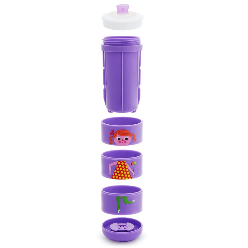 Munchkin Twisty Mix & Match Character Sippy Cup, 9oz/266ml, Purple