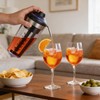 KASANOVA Shaker cocktail elettrico 500 ml con pompa trasparente