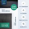 diconfa Fine-Grooved Rubber Mat 3 mm Thick - Width 0.1
