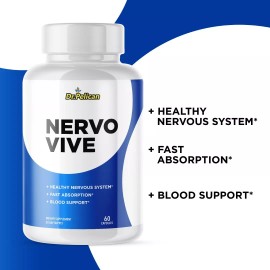 Pelican Vitamins Nervo Vive- Brain Support- 2 Bottles- 120 Capsules