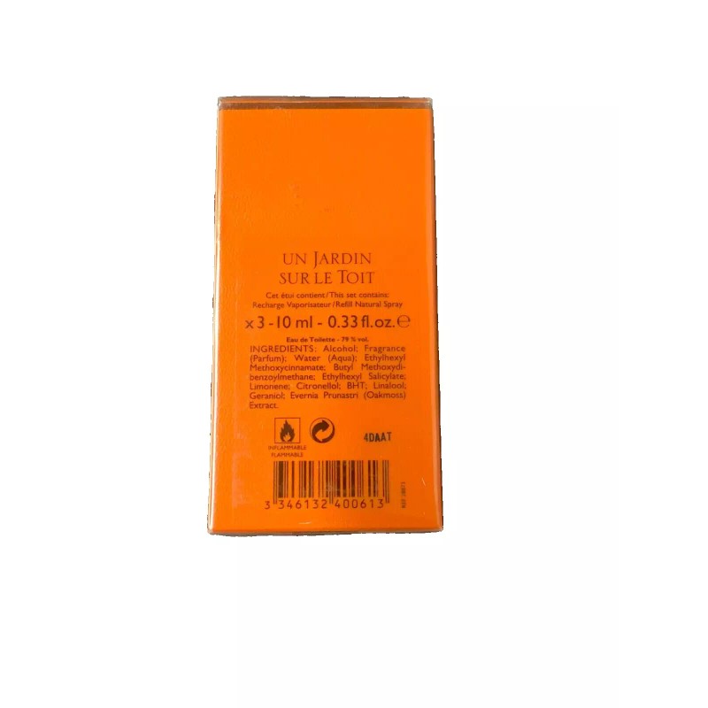 HERMÈS NEW Hermes Un Jardin Sur Le Toit X3 Eau