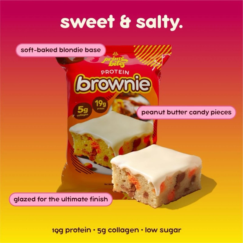 Brownie Proteico Prime Bites de Alpha Prime Supplements | Alto