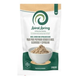 Alga Spirulina + Algarrobo + Maca Pack De 2 Bolsas De 200gr